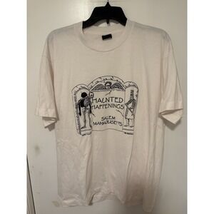 Vintage Salem Massachusetts Haunted Happenings T-shirt Size XXL